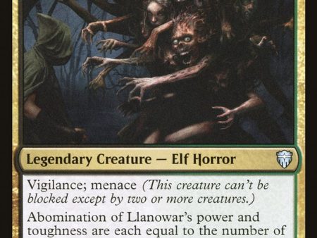 Abomination of Llanowar [Commander Legends] Online Sale