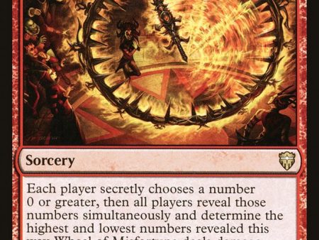 Wheel of Misfortune [Commander Legends] Sale