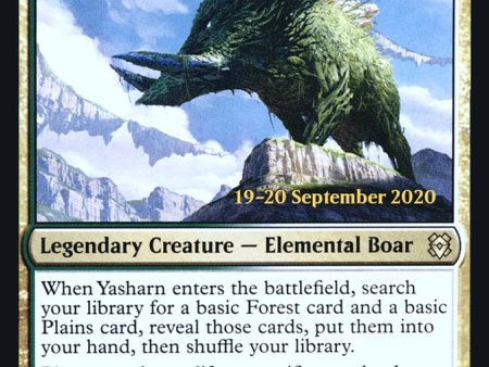 Yasharn, Implacable Earth [Zendikar Rising Prerelease Promos] Online Hot Sale