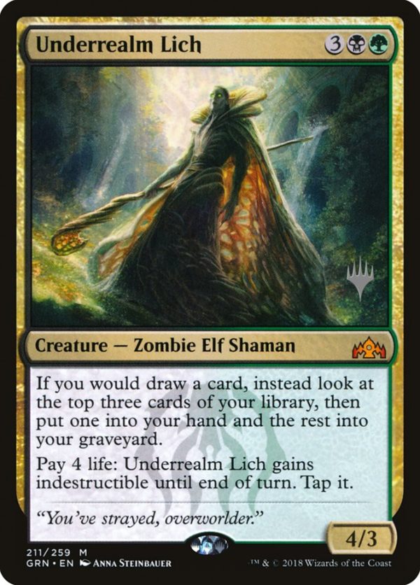 Underrealm Lich [Guilds of Ravnica Promos] Online now