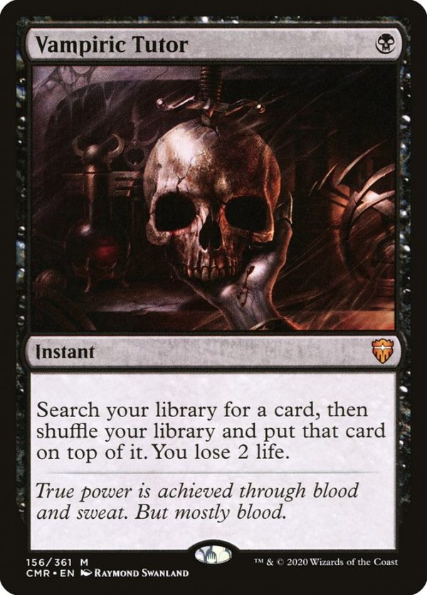 Vampiric Tutor [Commander Legends] Hot on Sale