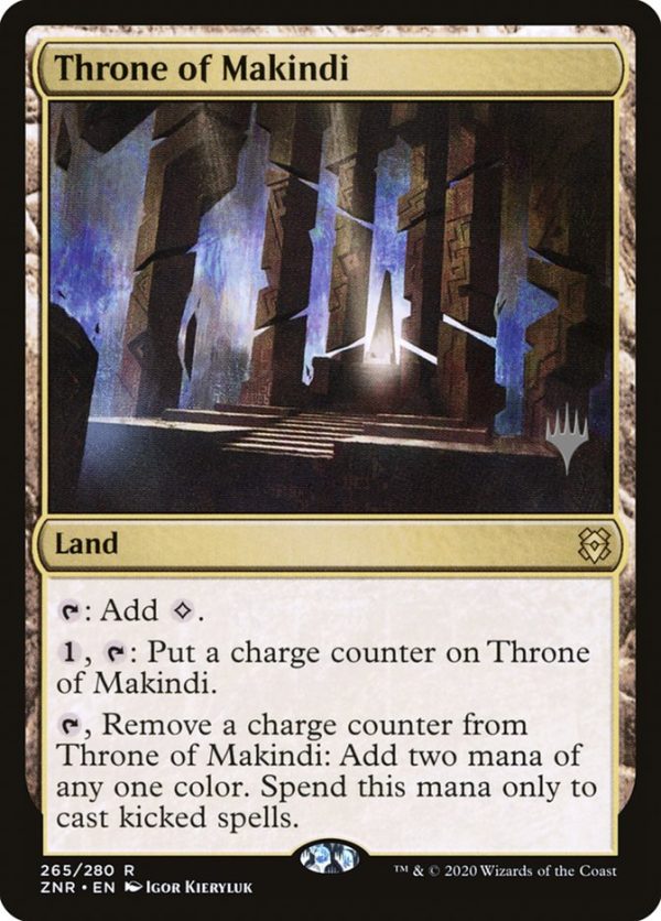 Throne of Makindi (Promo Pack) [Zendikar Rising Promos] Online