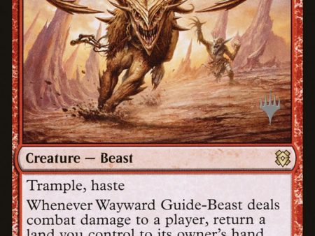 Wayward Guide-Beast (Promo Pack) [Zendikar Rising Promos] For Cheap