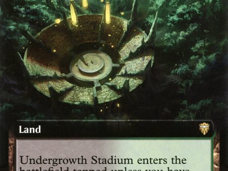 Undergrowth Stadium (Extended Art) [Commander Legends] Fashion