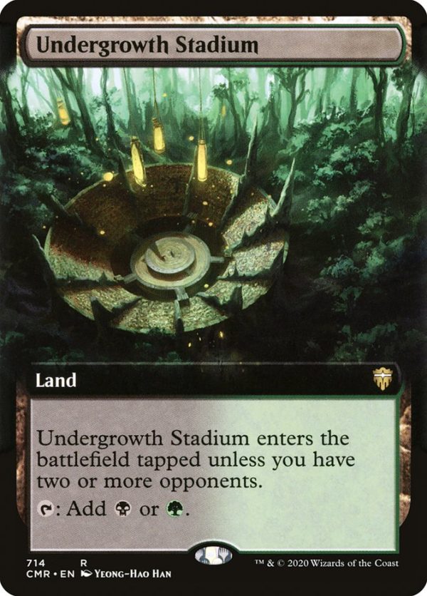 Undergrowth Stadium (Extended Art) [Commander Legends] Fashion