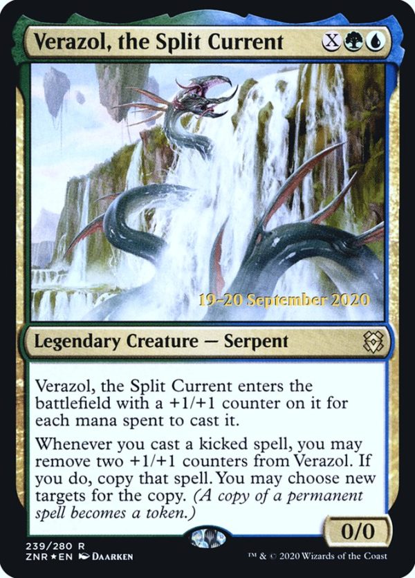 Verazol, the Split Current [Zendikar Rising Prerelease Promos] Supply