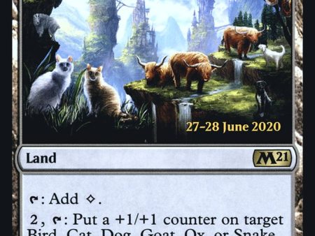 Animal Sanctuary [Core Set 2021 Prerelease Promos] on Sale