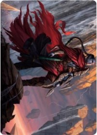 Anowon, the Ruin Thief Art Card [Zendikar Rising Art Series] Fashion