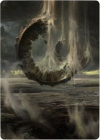 Wasteland Art Card [Zendikar Rising Art Series] Discount