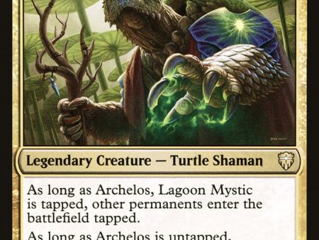 Archelos, Lagoon Mystic [Commander Legends] Sale