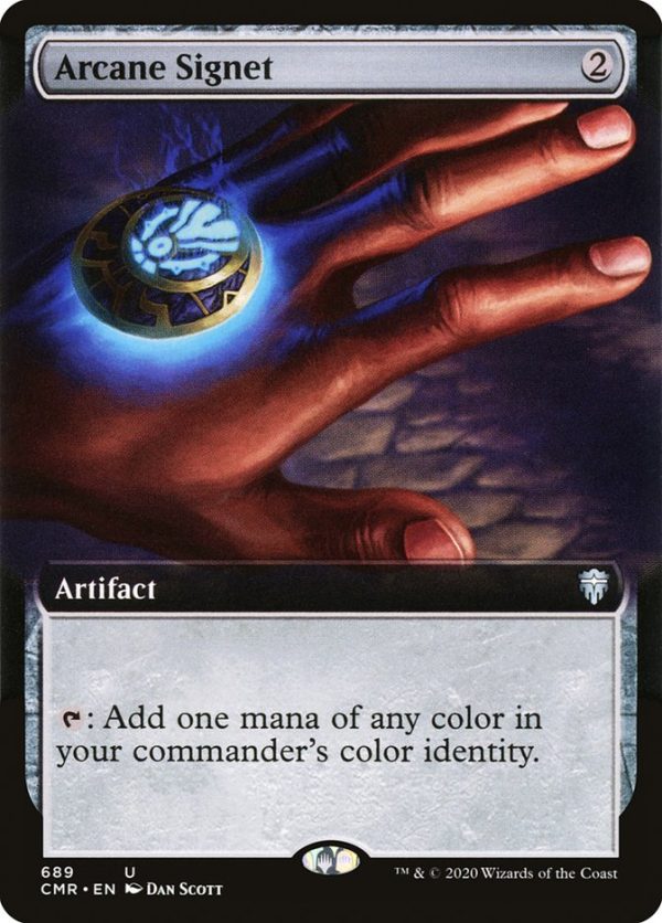 Arcane Signet (Extended Art) [Commander Legends] Sale