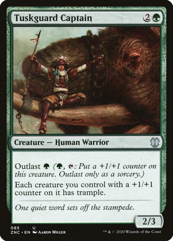 Tuskguard Captain [Zendikar Rising Commander] Online