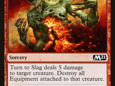 Turn to Slag [Core Set 2021] For Discount