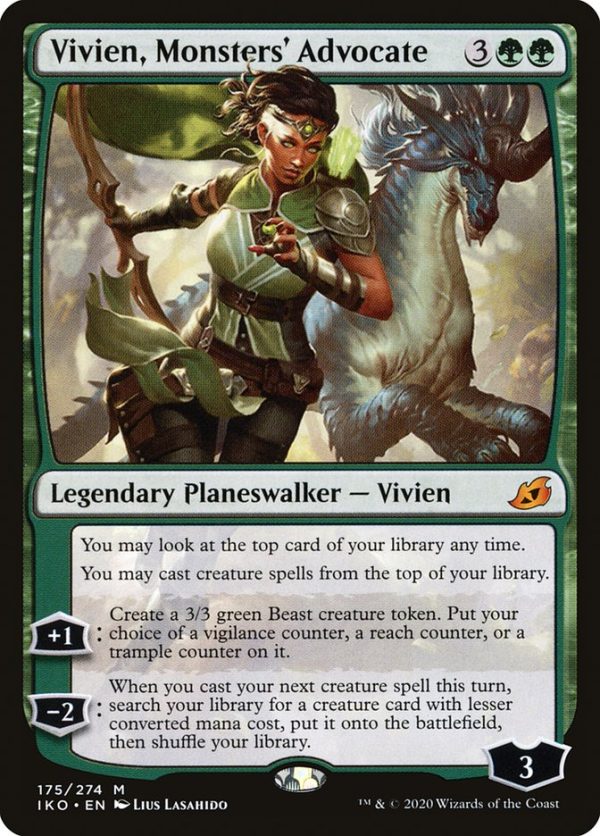 Vivien, Monsters  Advocate [Ikoria: Lair of Behemoths] Sale