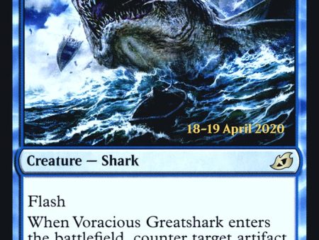 Voracious Greatshark [Ikoria: Lair of Behemoths Prerelease Promos] For Cheap