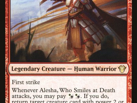 Alesha, Who Smiles at Death [Commander 2020] Online Sale