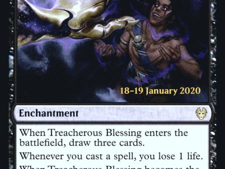 Treacherous Blessing [Theros Beyond Death Prerelease Promos] Discount