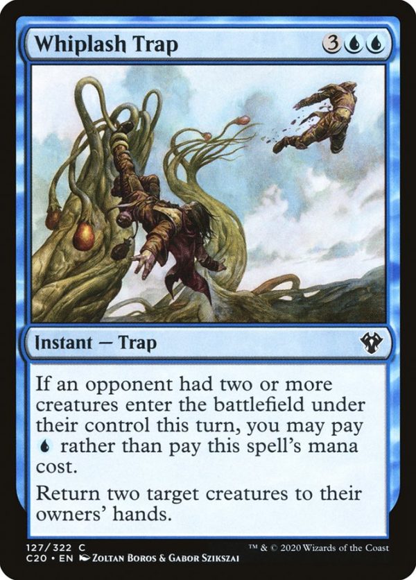 Whiplash Trap [Commander 2020] Sale