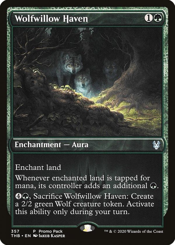 Wolfwillow Haven (Promo Pack) [Theros Beyond Death Promos] Online