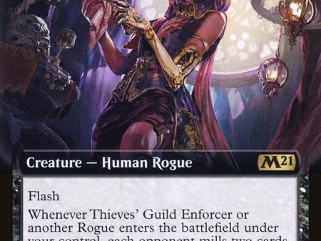 Thieves  Guild Enforcer (Extended Art) [Core Set 2021] Cheap