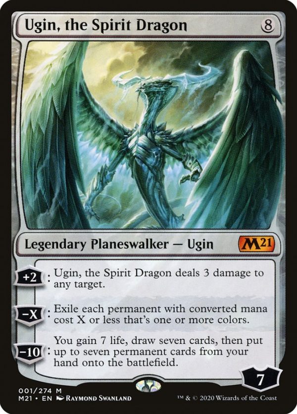 Ugin, the Spirit Dragon [Core Set 2021] Online now