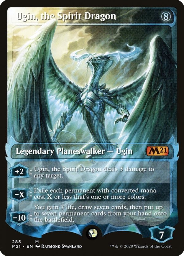 Ugin, the Spirit Dragon (285) (Extended Art) [Core Set 2021] Supply