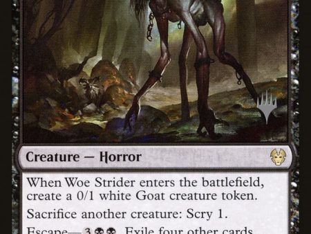 Woe Strider (Promo Pack) [Theros Beyond Death Promos] Hot on Sale