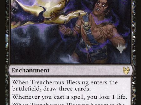 Treacherous Blessing (Promo Pack) [Theros Beyond Death Promos] Supply