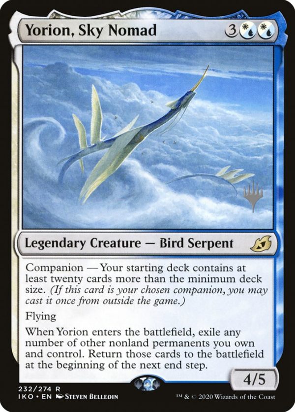 Yorion, Sky Nomad (Promo Pack) [Ikoria: Lair of Behemoths Promos] Online now