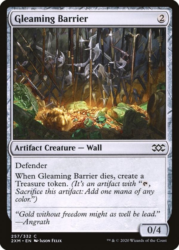 Gleaming Barrier [Double Masters] on Sale