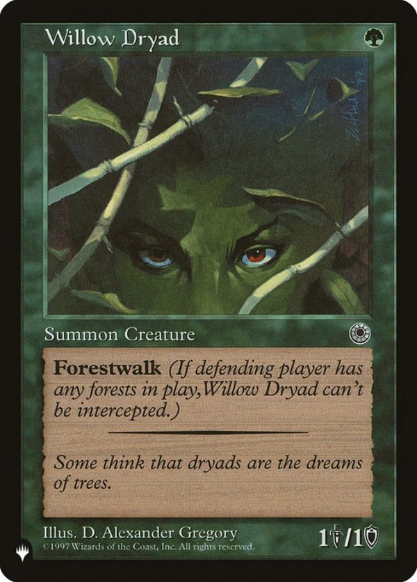 Willow Dryad [The List] Fashion