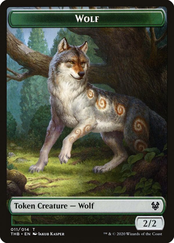 Wolf Token [Theros Beyond Death Tokens] Fashion