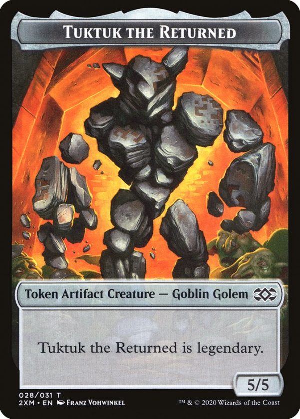 Tuktuk the Returned Token [Double Masters Tokens] Hot on Sale