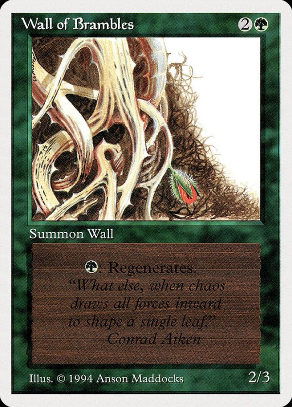 Wall of Brambles [Summer Magic   Edgar] Supply