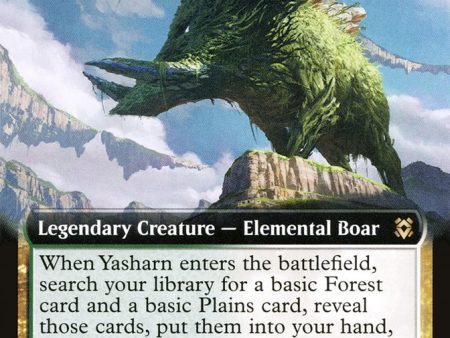 Yasharn, Implacable Earth (Extended Art) [Zendikar Rising] Hot on Sale