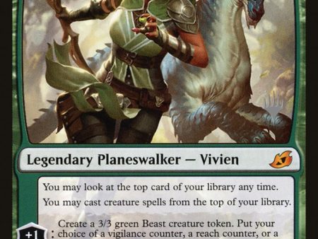 Vivien, Monsters  Advocate (Promo Pack) [Ikoria: Lair of Behemoths Promos] on Sale