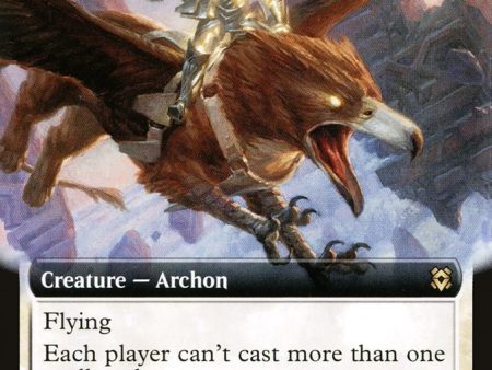 Archon of Emeria (Extended Art) [Zendikar Rising] Sale