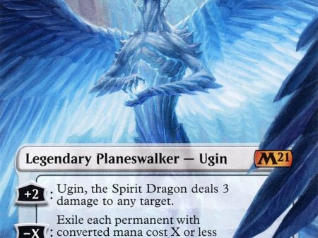 Ugin, the Spirit Dragon (279) (Borderless) [Core Set 2021] Discount