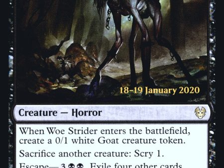 Woe Strider [Theros Beyond Death Prerelease Promos] Discount