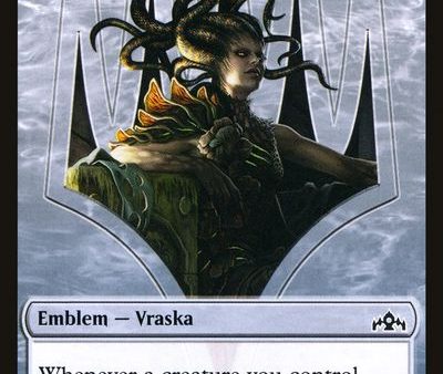 Vraska Emblem    Human Double-Sided Token [Challenger Decks 2020 Tokens] Online Sale