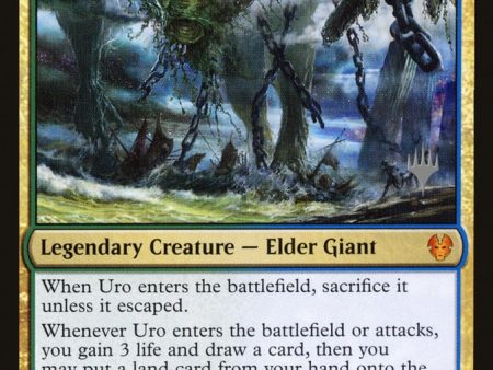 Uro, Titan of Nature s Wrath (Promo Pack) [Theros Beyond Death Promos] Sale